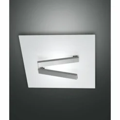 Luminaires Fabas Luce Plafonnier Fabas Luce Agia LED Blanc, 1 lumière* Éclairage Led