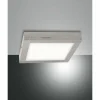 Luminaires Fabas Luce Plafonnier Fabas Luce Egon LED Nickel mat, 1 lumière* Éclairage Led