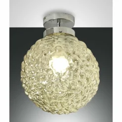 Luminaires Fabas Luce Plafonnier Fabas Luce Ego Chrome, 1 lumière