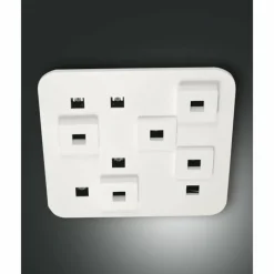 Luminaires Fabas Luce Plafonnier Fabas Luce Free LED Blanc, 1 lumière* Éclairage Led