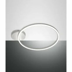 Luminaires Fabas Luce Plafonnier Fabas Luce Giotto LED Blanc, 1 lumière