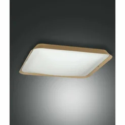 Luminaires Fabas Luce Plafonnier Fabas Luce Hugo LED Sable, 1 lumière