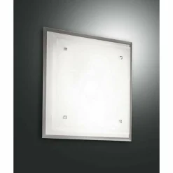 Luminaires Fabas Luce Plafonnier Fabas Luce MAGGIE Chrome, 1 lumière