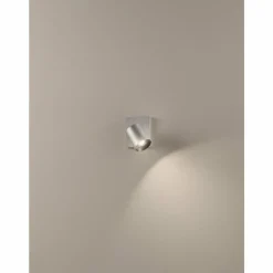 Luminaires Fabas Luce Plafonnier Fabas Luce Modo Aluminium, 1 lumière* Spots Et Projecteurs