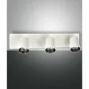 Luminaires Fabas Luce Plafonnier Fabas Luce Modo Blanc, 3 lumières* Plafonniers