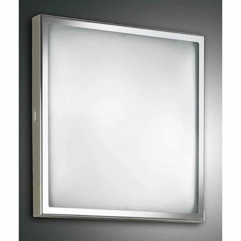 Luminaires Fabas Luce Plafonnier Fabas Luce OSAKA Chrome, 3 lumières