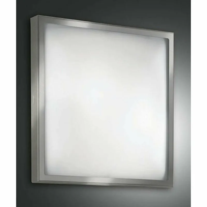 Luminaires Fabas Luce Plafonnier Fabas Luce OSAKA Nickel mat, 3 lumières