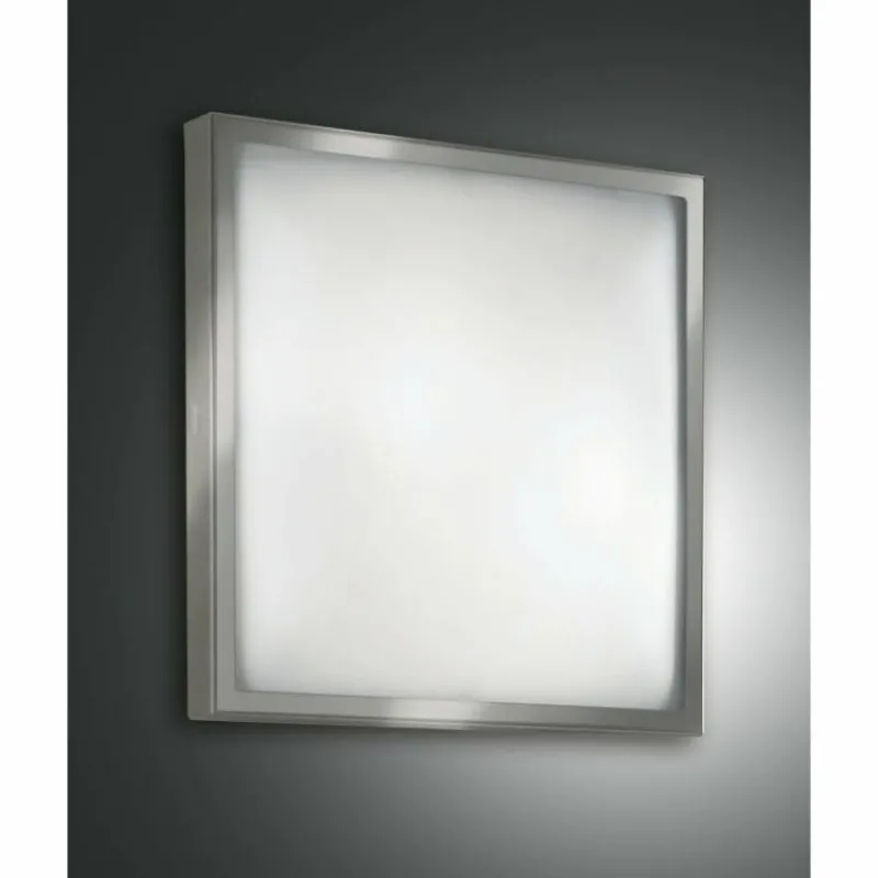 Luminaires Fabas Luce Plafonnier Fabas Luce Osaka LED Blanc, 1 lumière