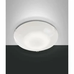 Luminaires Fabas Luce Plafonnier Fabas Luce Ostuni LED Blanc, 1 lumière
