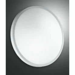 Luminaires Fabas Luce Plafonnier Fabas Luce Plaza LED Blanc, 1 lumière
