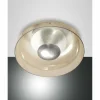 Luminaires Fabas Luce Plafonnier Fabas Luce Vintage LED Aluminium, Blanc, 1 lumière