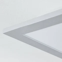 hofstein Plafonnier Farc LED Argenté, 1 lumière, Télécommandes