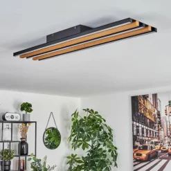 hofstein Plafonnier Favorina LED Écru, Noir, 1 lumière