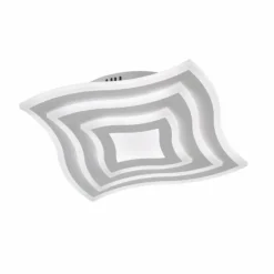 Luminaires Fischer & Honsel Plafonnier Fischer & Honsel function Gorden LED Blanc, 1 lumière, Télécommandes* Éclairage Led