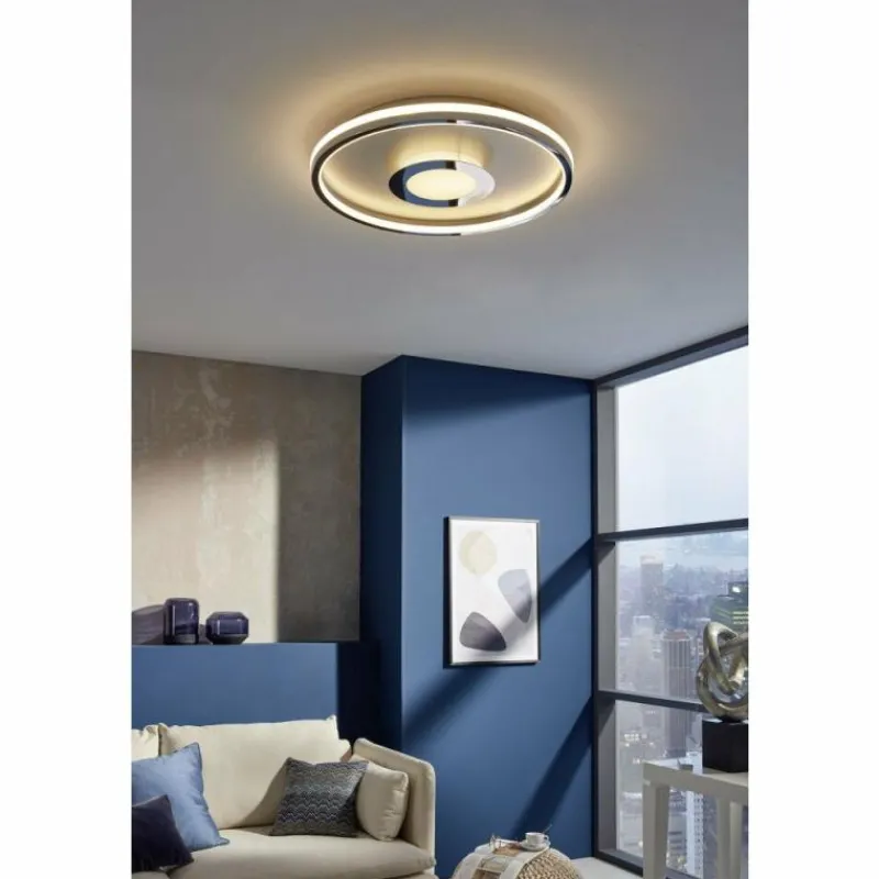 Lampes Dorées-Luminaires Fischer & Honsel Plafonnier Fischer & Honsel Bug LED Or, 1 lumière, Télécommandes