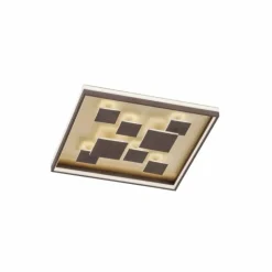 Luminaires Fischer & Honsel Plafonnier Fischer & Honsel Rico LED Brun, 1 lumière* Éclairage Led