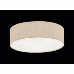 Lampes En Tissu-Luminaires Fischer & Honsel Plafonnier Fischer & Honsel Thor Sable, 4 lumières