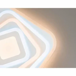 Luminaires Fischer & Honsel Plafonnier Fischer & Honsel Queen LED Blanc, 1 lumière, Télécommandes* Éclairage Led