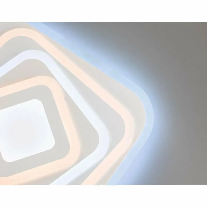 Luminaires Fischer & Honsel Plafonnier Fischer & Honsel Queen LED Blanc, 1 lumière, Télécommandes* Éclairage Led