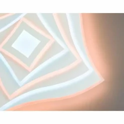 Luminaires Fischer & Honsel Plafonnier Fischer & Honsel Hero LED Blanc, 1 lumière, Télécommandes, Changeur de couleurs* Éclairage Led