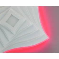 Luminaires Fischer & Honsel Plafonnier Fischer & Honsel Hero LED Blanc, 1 lumière, Télécommandes, Changeur de couleurs* Éclairage Led