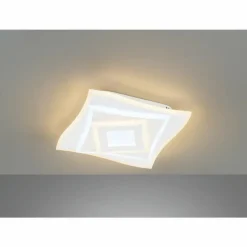 Luminaires Fischer & Honsel Plafonnier Fischer & Honsel Hero LED Blanc, 1 lumière, Télécommandes* Éclairage Led