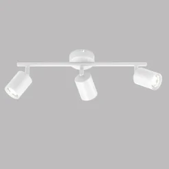 Luminaires Fischer & Honsel Plafonnier Fischer & Honsel Vano Blanc, 3 lumières* Spots Et Projecteurs