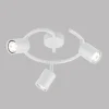 Luminaires Fischer & Honsel Plafonnier Fischer & Honsel Vano Blanc, 3 lumières* Spots Et Projecteurs