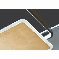 Luminaires Fischer & Honsel Plafonnier Fischer & Honsel Quadro LED Noir, 1 lumière, Télécommandes