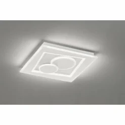 Luminaires Fischer & Honsel Plafonnier Fischer-Honsel Ratio LED Blanc, 1 lumière, Télécommandes* Éclairage Led