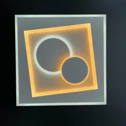 Luminaires Fischer & Honsel Plafonnier Fischer-Honsel Ratio LED Blanc, 1 lumière, Télécommandes* Éclairage Led