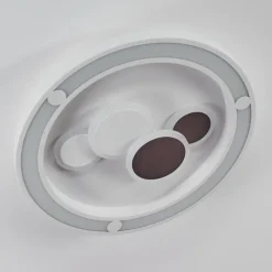 hofstein Plafonnier Fitili LED Blanc, 1 lumière, Télécommandes