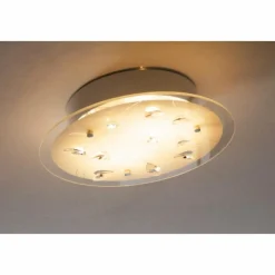 Luminaires Globo Lighting Plafonnier 2flg. Blanc, 2 lumières