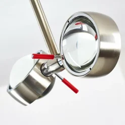 hofstein Plafonnier Florenz LED Nickel mat, 2 lumières