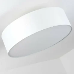 Lampes En Tissu-hofstein Plafonnier Foggia Blanc, 3 lumières