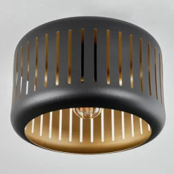 hofstein Plafonnier Fournie Noir, 1 lumière* Plafonniers