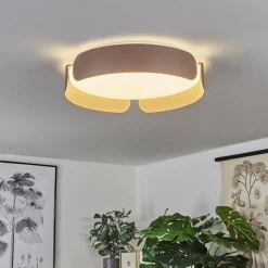 hofstein Plafonnier Fuscado LED Moka, 1 lumière