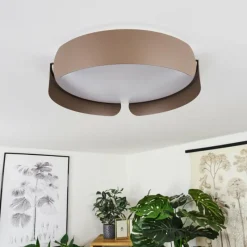 hofstein Plafonnier Fuscado LED Moka, 1 lumière