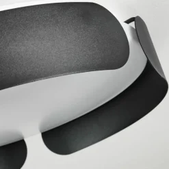 hofstein Plafonnier Fuscado LED Noir, 1 lumière