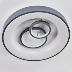 hofstein Plafonnier Gabbiana LED Gris, Blanc, 1 lumière, Télécommandes