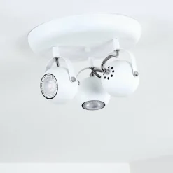 hofstein Plafonnier Gadmen Blanc, 3 lumières