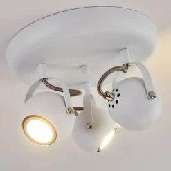 hofstein Plafonnier Gadmen Blanc, 3 lumières