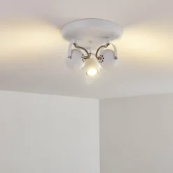 hofstein Plafonnier Gadmen Blanc, 3 lumières