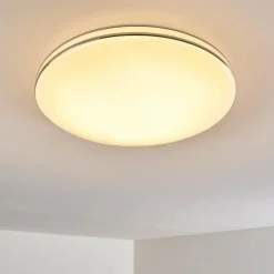 hofstein Plafonnier Genthin LED Blanc, 1 lumière