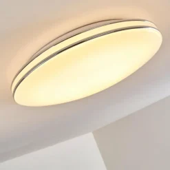 hofstein Plafonnier Genthin LED Blanc, 1 lumière