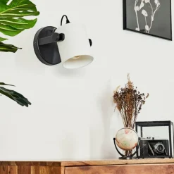 Lampes En Tissu-hofstein Plafonnier Gibraltar Noir, 1 lumière