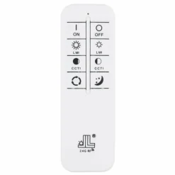 Luminaires Globo Lighting Plafonnier Globo AIGINA LED Noir, 1 lumière, Télécommandes* Éclairage Led