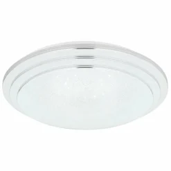 Luminaires Globo Lighting Plafonnier Globo ALEY LED Blanc, 1 lumière, Télécommandes* Éclairage Led