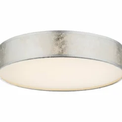 Lampes En Tissu-Luminaires Globo Lighting Plafonnier Globo Amy LED Blanc, 1 lumière