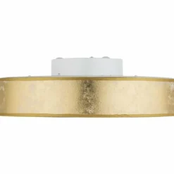 Lampes En Tissu-Luminaires Globo Lighting Plafonnier Globo Amy LED Blanc, 1 lumière